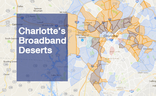 Charlotte's Broadband Deserts